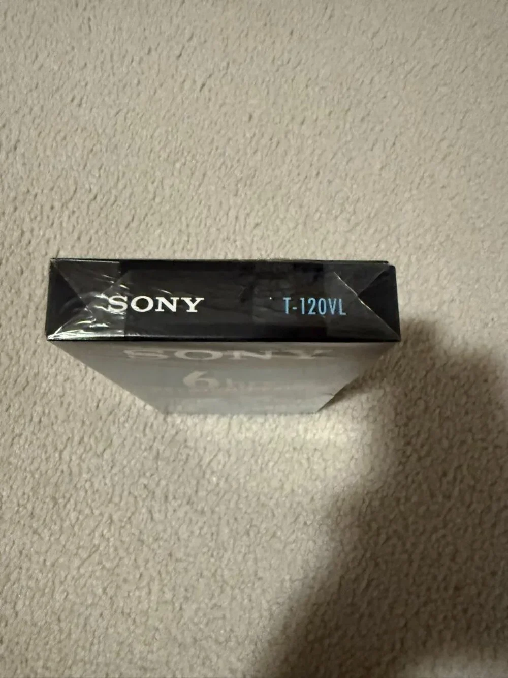 NWT Sealed Sony VHS T-120 Standard Grade 5 Pack 6 Hour Tapes High Durability